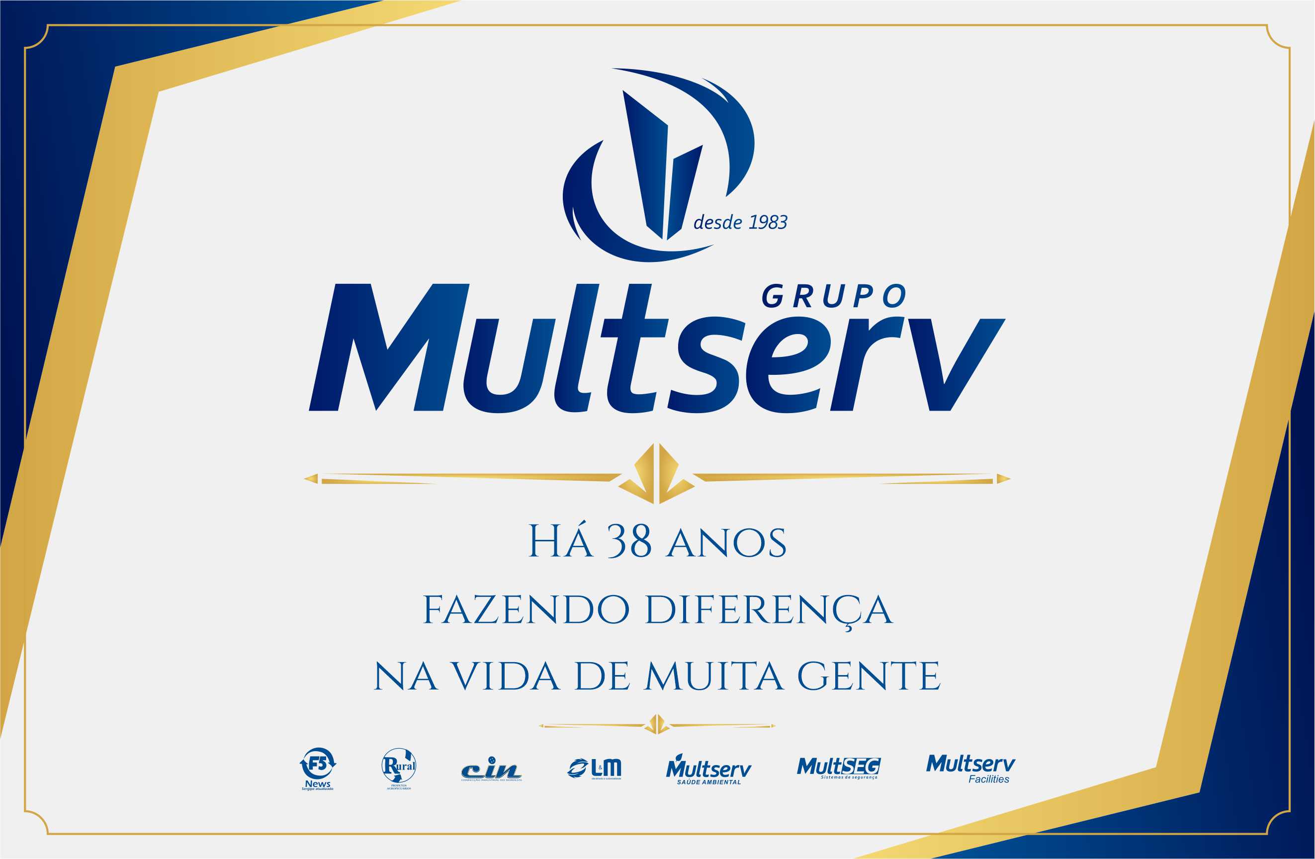 Grupo Multserv completa 38 anos